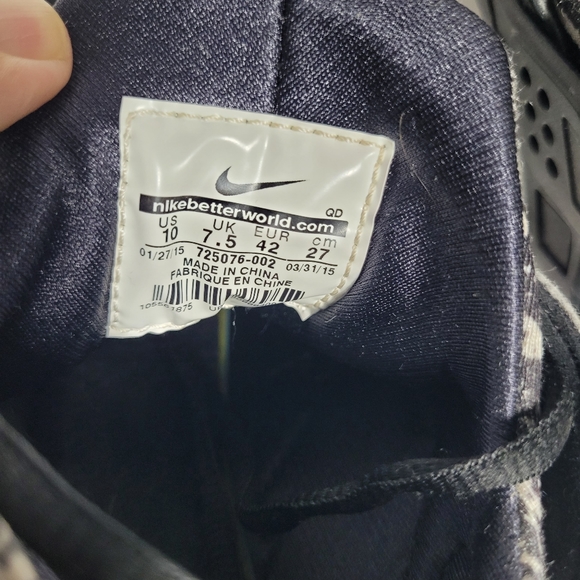 SOLD ✨️ Nike Womens Air Huarache Run Print Shoes Low Top Lace Up 10M - Picture 10 of 10